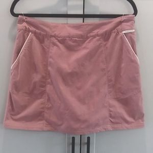 ExOfficio | Travel Skirt with Shorts & More Dusty Rose Color | 12